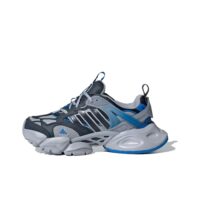 Adidas XLG RUNNER DELUXE - Anti Slip And Wear Resistant Breathable Low Top Casual Running Shoes Unisex Gray