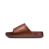 Nike Calm Slide - Slip Resistant Abrasion Resistant Slide Slippers Women's Brown