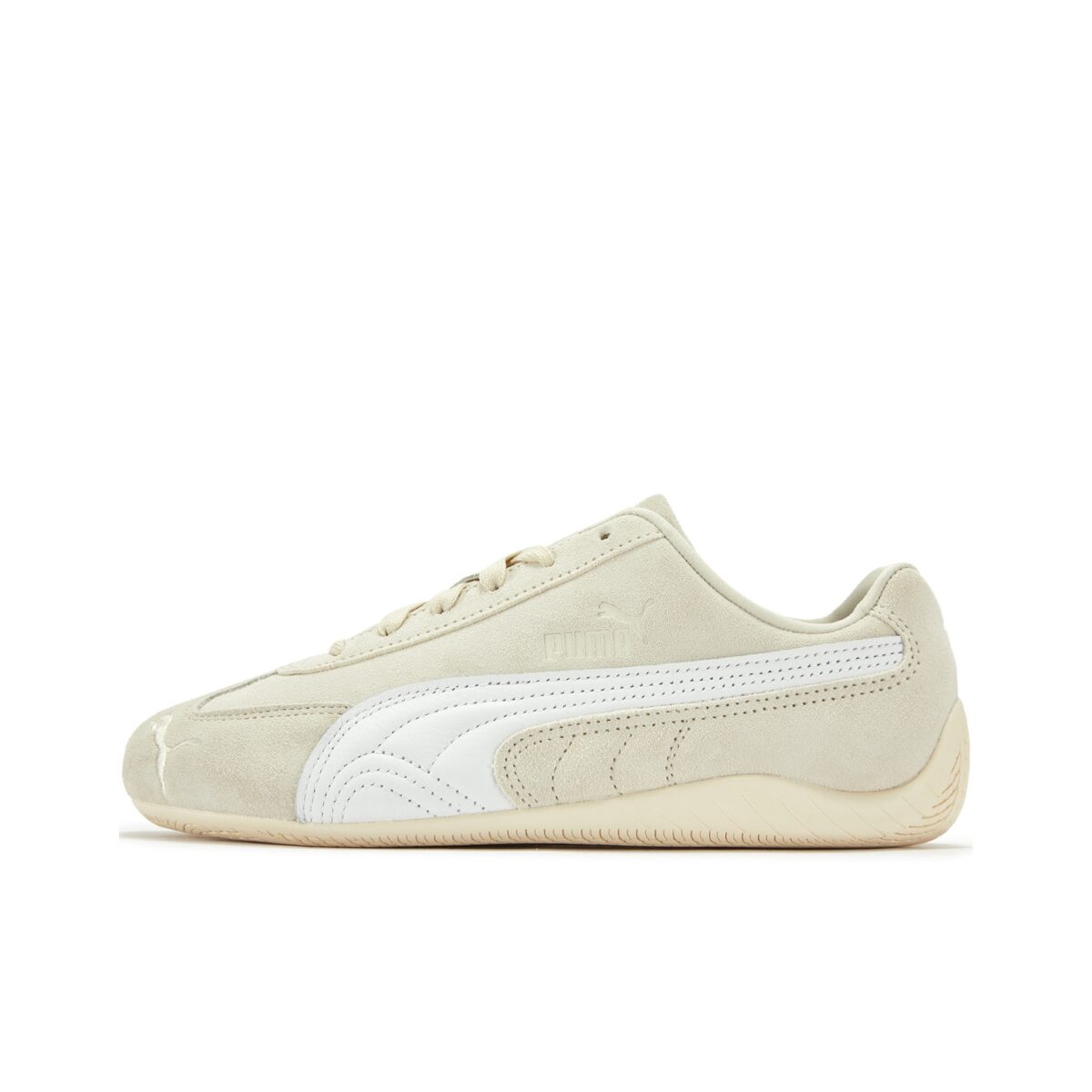 PUMA Speedcat OG - Anti Slip Wear Resistant Low Top Casual Shoes Unisex Ecru - Зураг 1