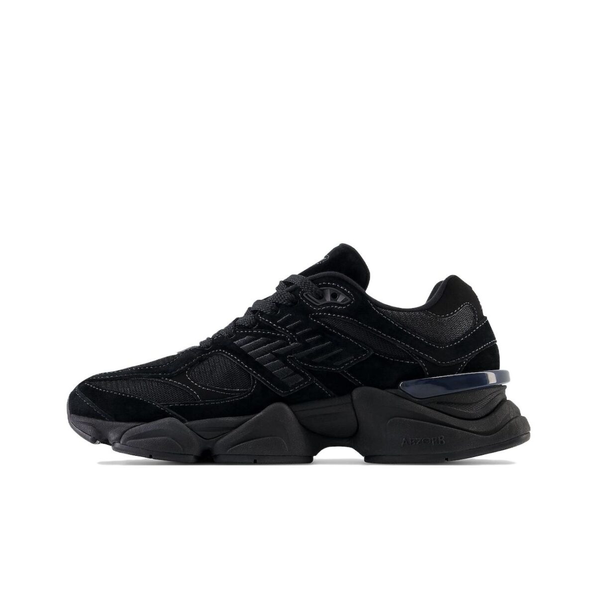New Balance 9060 - Triple Black - Зураг 1