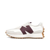 New Balance 327 - White Dark Red Women's