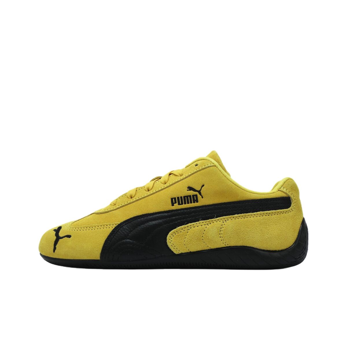 PUMA Speedcat OG - Anti Slip Wear Resistant Low Top Casual Shoes Unisex Yellow Black - Зураг 1