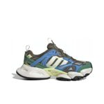 Adidas XLG RUNNER DELUXE - Abrasion Resistant Breathable Low Top Running Shoes Unisex Brown Green - Зураг 2