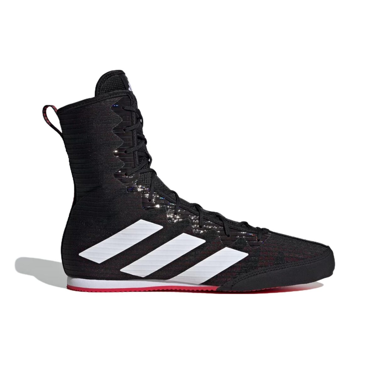 Box Hog Adidas 4 - Black White Pure Ruby - Зураг 2