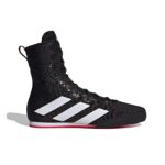 Box Hog Adidas 4 - Black White Pure Ruby - Зураг 2