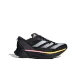 Adidas Adizero Adios Pro 3 - Cushioning Wear Resistant Low Top Marathon Running Shoes Men's Black White Yellow - Зураг 2