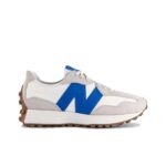New Balance 327 - White Blue Women's - Зураг 2