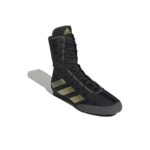 Adidas Box Hog 4 - Core Black Gold Metallic Grey - Зураг 3