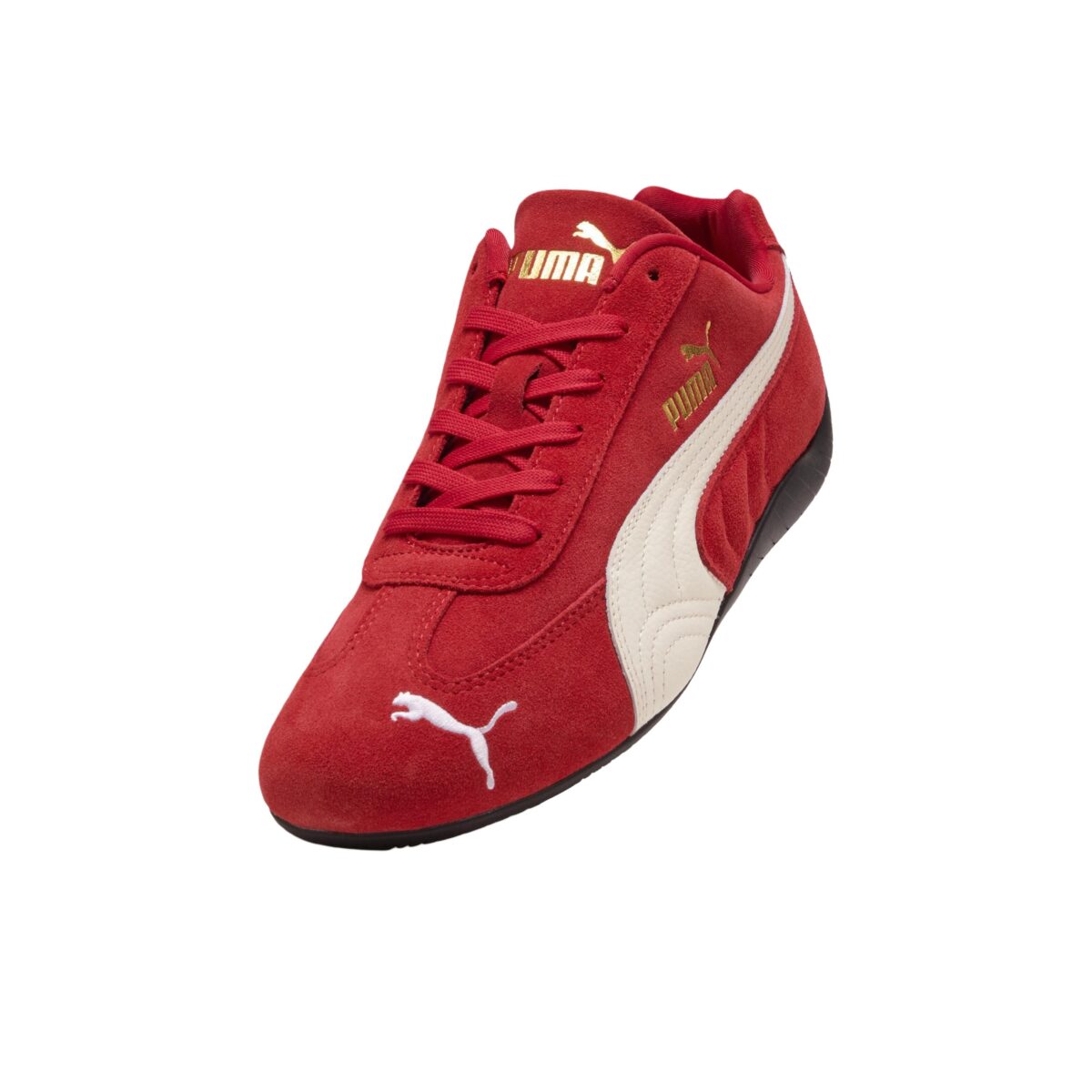 PUMA Speedcat OG - Anti Slip Wear Resistant Low Top Casual Shoes Unisex Red White - Зураг 4