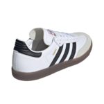 Samba Adidas Originals Indoor - White Black Gum - Зураг 3