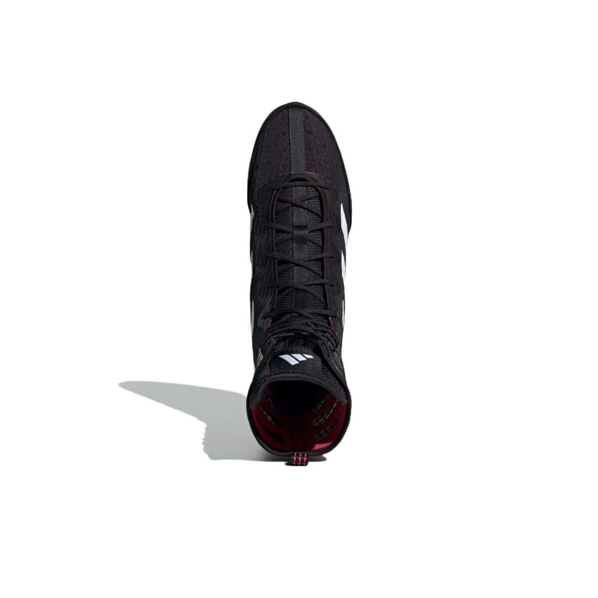 Box Hog Adidas 4 - Black White Pure Ruby - Зураг 4