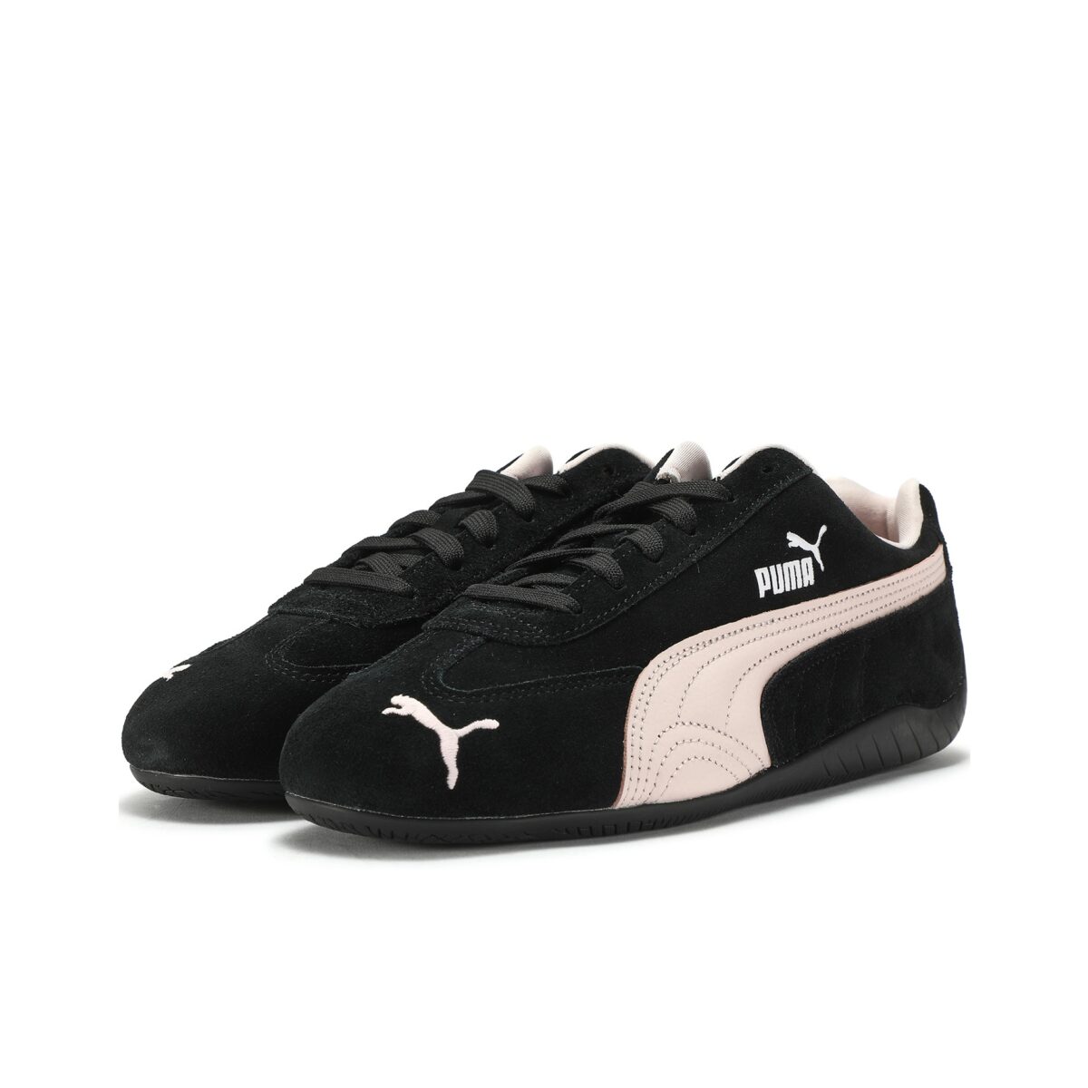 PUMA Speedcat OG - Anti Slip Wear Resistant Low Top Casual Shoes Unisex Black Pink - Зураг 4