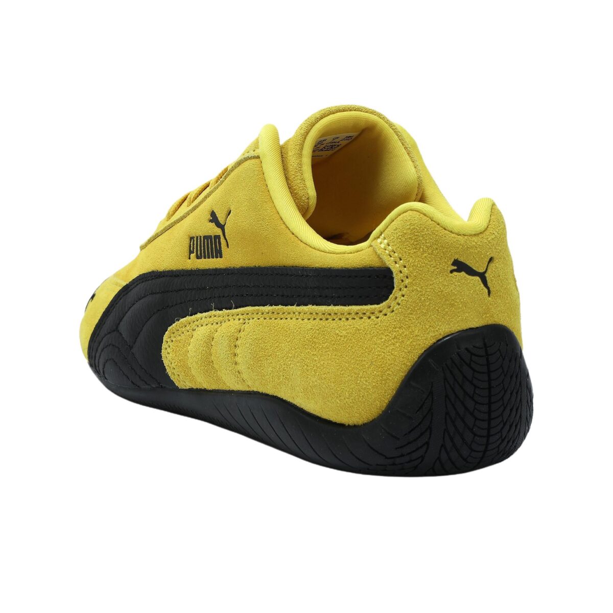 PUMA Speedcat OG - Anti Slip Wear Resistant Low Top Casual Shoes Unisex Yellow Black - Зураг 4