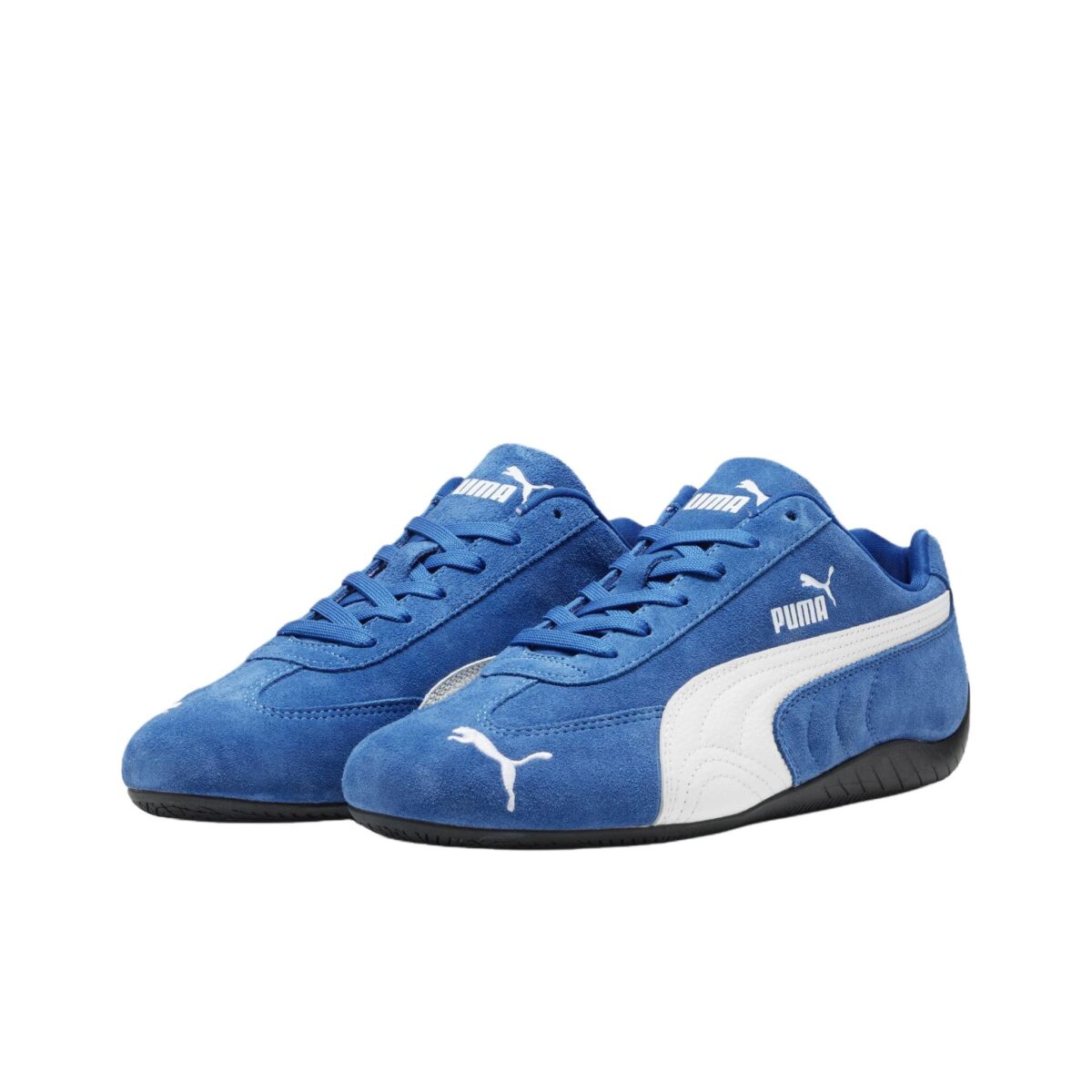 PUMA Speedcat OG - Anti Slip Wear Resistant Low Top Casual Shoes Unisex Blue White - Зураг 5