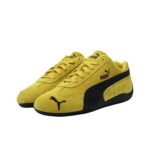 PUMA Speedcat OG - Anti Slip Wear Resistant Low Top Casual Shoes Unisex Yellow Black - Зураг 5
