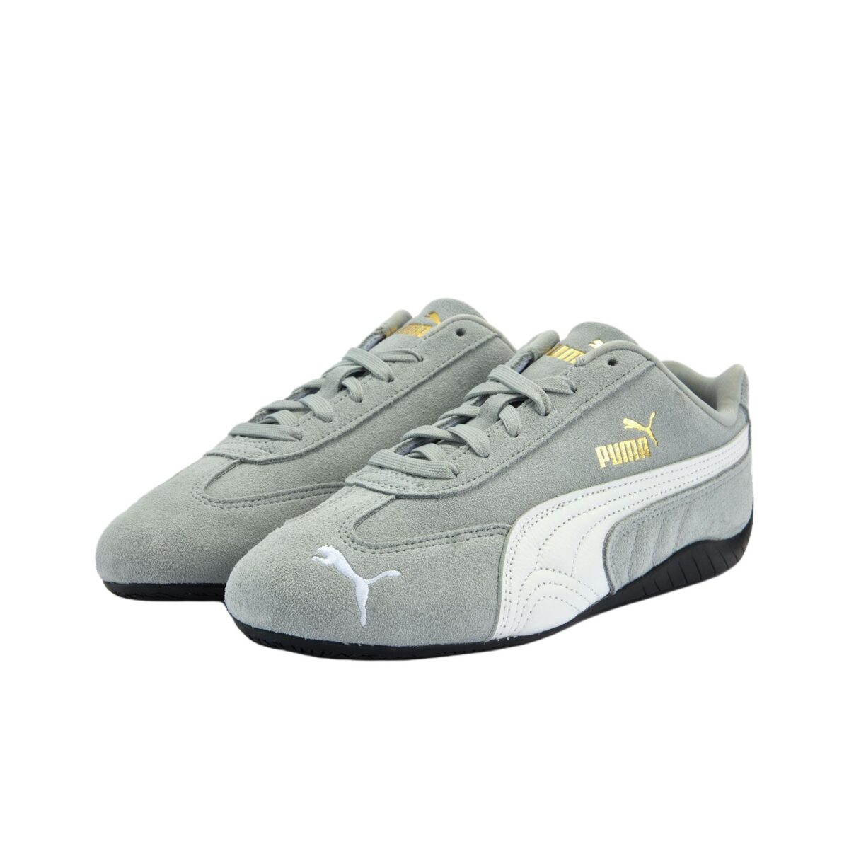 PUMA Speedcat OG - Anti Slip Wear Resistant Low Top Casual Shoes Unisex Gray White - Зураг 5