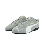 PUMA Speedcat OG - Anti Slip Wear Resistant Low Top Casual Shoes Unisex Gray White - Зураг 5