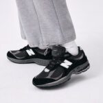 New Balance 2002R - Black Dark Grey White - Зураг 5