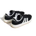 Adidas Grand Court Base 00s - Anti Slip Wear Resistant Low Top Skateboard Shoes Unisex Black - Зураг 5